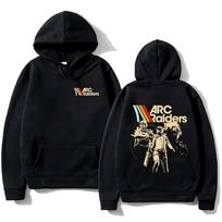 2026 ARC Raiders Striped Hoodies ARC Hot Game Survival Evolved Sweatshirt Gifts for Gamer Clothes Unisex Vintage Game Lovers Hoody 4XL juoda
