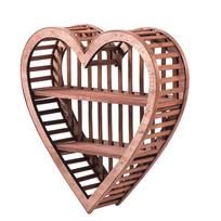 M-Modern-Home Decor Display Shelf Wall Mounted Heart Shelf Wall Shelf Display Shelves Heart Shaped Shelf
