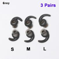 3 Pairs Anti-Slip Ear Hooks Ear Tips Soft Silicone Ear Pads Eartips Silicone Case Earhook In-Ear Earbuds Earphone Accessories pilka