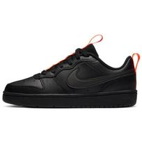 Nike Court Borough Low 2 SE 'Black Orange' GS CT3964-001 36