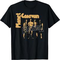 Pantera Hard Rock Metal T-Shirt Planet Caravan Shirt Gift for Fans Unisex T-Shirt - Men's Summer Cotton Graphic Tee S įvairiaspalvis