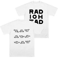 Alternatyvaus roko grupės spaudas medvilniniai marškinėliai trumpomis rankovėmis Radiohead Semaphore Atsitiktiniai laisvi drabužiai Vintažiniai kasdieniai marškinėliai Unisex S juoda