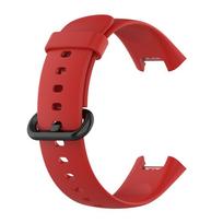 Soft Smart Watch Bracelet Replacement Wristband Strap Silicone For Xiaomi Mi Watch 2 Lite/Redmi Watch 2 Lite raudona