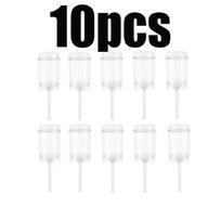 NEW 30Pcs Plastic Push Cake Shooters With Lids Transparent Push-Up Ice Cream Containers For Kitchen Party Desserts Baking