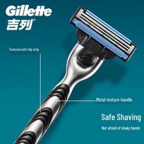 Gillette Mach3 Manual Razor Set with Shaving Foam