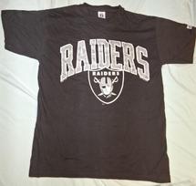 Logo7 Raiders Shirt Vintage Single Stitch Large 28.5 ×20  1990 Unisex T-Shirt M