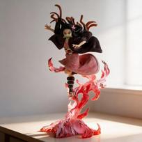Kamado Nezuko Figure 21cm Blood Demon Art GK Collectible Model Anime Peripheral Decoration Toy black