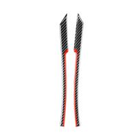 Carbon Fiber Rearview Mirror Anti-Rub Strips Trim Auto DIY Decoration Stickers For  Q5 8R Q7 Car Modification Accessories