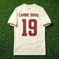 Ispanija Lamine Yamal Nr.19 Grafinis Marškinėlis Vyrams Moterims Vasaros Y2k Mados Drabužiai Oversize Aukštos Kokybės Trumpomis Rankovėmis Viršutinė Dalies Streetwear L