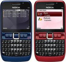 Refurbished Nokia E63 Unlocked QWERTY 3G WIFI Bluetooth FM Radio Original Mobile Phones raudona