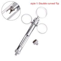 Dental Stainless Steel Intraligamental Syringe Pen-Style Aspirating 1.8Ml Dental Surgical Instrument Dentist Injector Tool as the picture