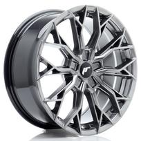 JR Wheels JR49 18x8 ET20-42 5H BLANK Hyper Black Alloy Wheel