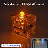 Akvariumas Mini Žuvų Akvariumas Roplių Augintiniams LED Šviesdėžė Sukraunamas Akvariumo Cilindras Kraštovaizdis Dumbliai Namų Biuro Dekoravimui as the picture
