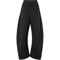 Adidas Sport Lifestyle Series Striped High-Waisted Wide-Leg Comfortable Casual Pants Women Pants Black JX6713 XL