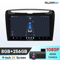 Hizpo 2K Screen Wireless Apple Carplay Android Auto for Renault Twingo 3 2014-2024 Car Infotainment Multimedia Player GPS Stereo Intelligent Screen S8 8Core 8G 256G9inch ADASC2
