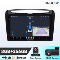 Hizpo 2K Screen Wireless Apple Carplay Android Auto for Renault Twingo 3 2014-2024 Car Infotainment Multimedia Player GPS Stereo Intelligent Screen S8 8Core 8G 256G9inch AHDC1,ADASC2