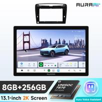 Hizpo 2K Screen Wireless Apple Carplay Android Auto for Renault Twingo 3 2014-2024 Car Infotainment Multimedia Player GPS Stereo Intelligent Screen S8 8Core 8G 256G13.1inch