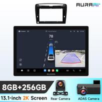 Hizpo 2K Screen Wireless Apple Carplay Android Auto for Renault Twingo 3 2014-2024 Car Infotainment Multimedia Player GPS Stereo Intelligent Screen S8 8Core 8G 256G13.1inch AHDC1,ADASC2