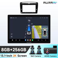 Hizpo 2K Screen Wireless Apple Carplay Android Auto for Renault Twingo 3 2014-2024 Car Infotainment Multimedia Player GPS Stereo Intelligent Screen S8 8Core 8G 256G13.1inch ADASC2,360C3
