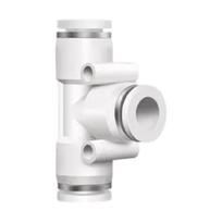 Multipurpose Plastic Air Connector Tube Joint Fitting Reusable With PTFE Coating Easy Tube Link And Unlink Prolonged Use balta