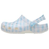 Crocs are comfortable and stylish hole shoes for men and women in white and blue 42-43