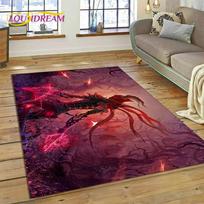 Diablo 3D Retro Game Gamer Carpet Rug for Bedroom Living Room Home Sofa Decoration,Children Play Game Large Decor Floor Mat Gift 40x60cm( 15x23in )