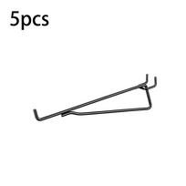 5pcs Heavy Duty Pegboard Shelf Hooks Wall Mount Pegboard Clip Set Pegboard Organizer  Garage 15cm