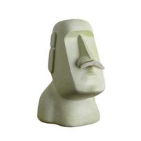 M-Modern-Easter Island Stone Statue Paper Towel Box Home Decoration Statue Retro Living Room Decoration Home Accessories