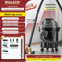 Jingsen High-Suction Wet/Dry Vacuum Cleaner for Home and Commercial Use gray