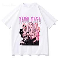 Lady Gaga Mayhem TShirt 2026 New Album Fashion Women Clothing Retro Summer Harajuku Women Clothing Clothes for Fans TShirts 4XL