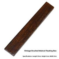Pine Wood Fishing Float Box Multi-Functional Long 55-60cm Wooden Fish Float Display Box Main Line Box Large Outdoor Camping T...