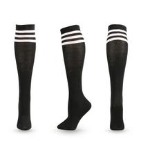 Unisex kompresinės kojinės Futbolo kojinės Neslystančios ilgos kojinės iki kelių Kojinės Dryžuotos futbolo kojinės Bėgimo sportinės kojinės One Size