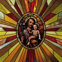 Individuali matinio stiklo vitražinė plėvelė, statinė, daugkartinio naudojimo, Jėzaus Kristaus, angelų, Mergelės Marijos paveikslėlių dekoras, langų apdaila (as the picture,30X30cm) black