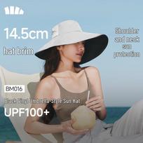 Beneunder Women's Portable Wide Brim UV Protection Fisherman Hat