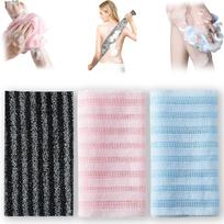 Exfoliating Shower Towel, Back Scrubber for Shower, Towel for Your Back, Body Scrub Bath Towel H