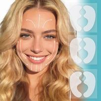 Instant Face Lift Tape & Anti-Wrinkle Patches for Nasolabial Folds & Eye Wrinkles Contains 100 patches balta