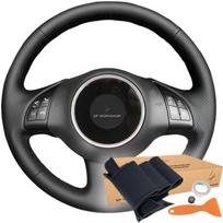 Steering Wheel Cover Trim Cutout For Fiat 500 500E 500C
