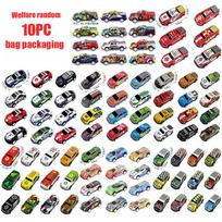 50/60pcs mini alloy car model set with storage box die cast car toy sliding racing model inertial car storage box set child
