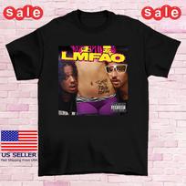 LMFAO SORRY FOR PARTY ROCKING Album Black T Shirt Size S-5XL S