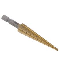 3–12 mm padengtas laiptuotas grąžtas šešiakampės rankenos grąžtas metalo gręžimo elektrinis įrankis