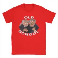 Men Statler And Waldorf T Shirt 100% Cotton Clothing Vintage Short Sleeve Round Neck Tee Shirt Printed T-Shirt S