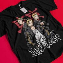 Tokyo Revengers T-Shirt Manjiro Sano Shirt Takemichi Hanagaki Tshirt Ken Hakkai BB1162 XL