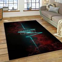3D Gamer Game Gamepad Cartoon Carpet Rug for Home Living Room Bedroom Sofa Doormat Decor,Child Play Area Rug Non-slip Floor Mat 40x60cm