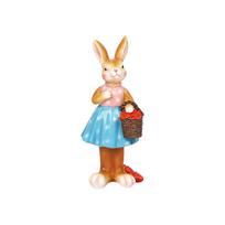 Easter Bunny Cartoon Animal Ornament For Living Room, Outdoor Use In Kindergarten, Scenic Area, , Resin Decoration One Size