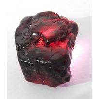 160 Ct NATURAL Red RUBY Huge Rough Earth Mined CERTIFIED Loose Gemstone 30.1 mm raudona