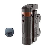 Selfie Stick Quadrat with Remote Control 360 Degree Rotation Bluetooth-compatible 5.0 Height Adjustable Selfies Vlogs Stick Without Light juoda