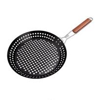 Outdoor Round Perforated BBQ Grill Pan