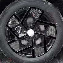 4PCS For BYD Atto 3 EV   Hub Wheel Sticker 18-Inch Automobile Full Cover Car Accessories 2