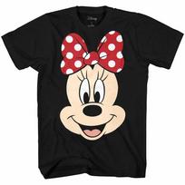 Disney Minnie Mouse Face Big Smile 100% Cotton T-shirt Mens Tees Top M