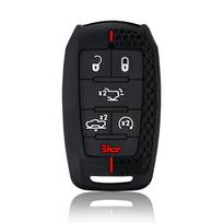 Silicone for Dodge RAM1500 RAM2500 TRX RAM 1500 6 Buttons Remote Key Case Keychain Shell Fob Key Holder Cover Skin 2026 2020 juoda